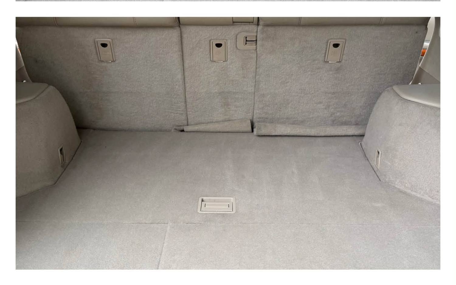 The same cargo area cleaned and deodorised