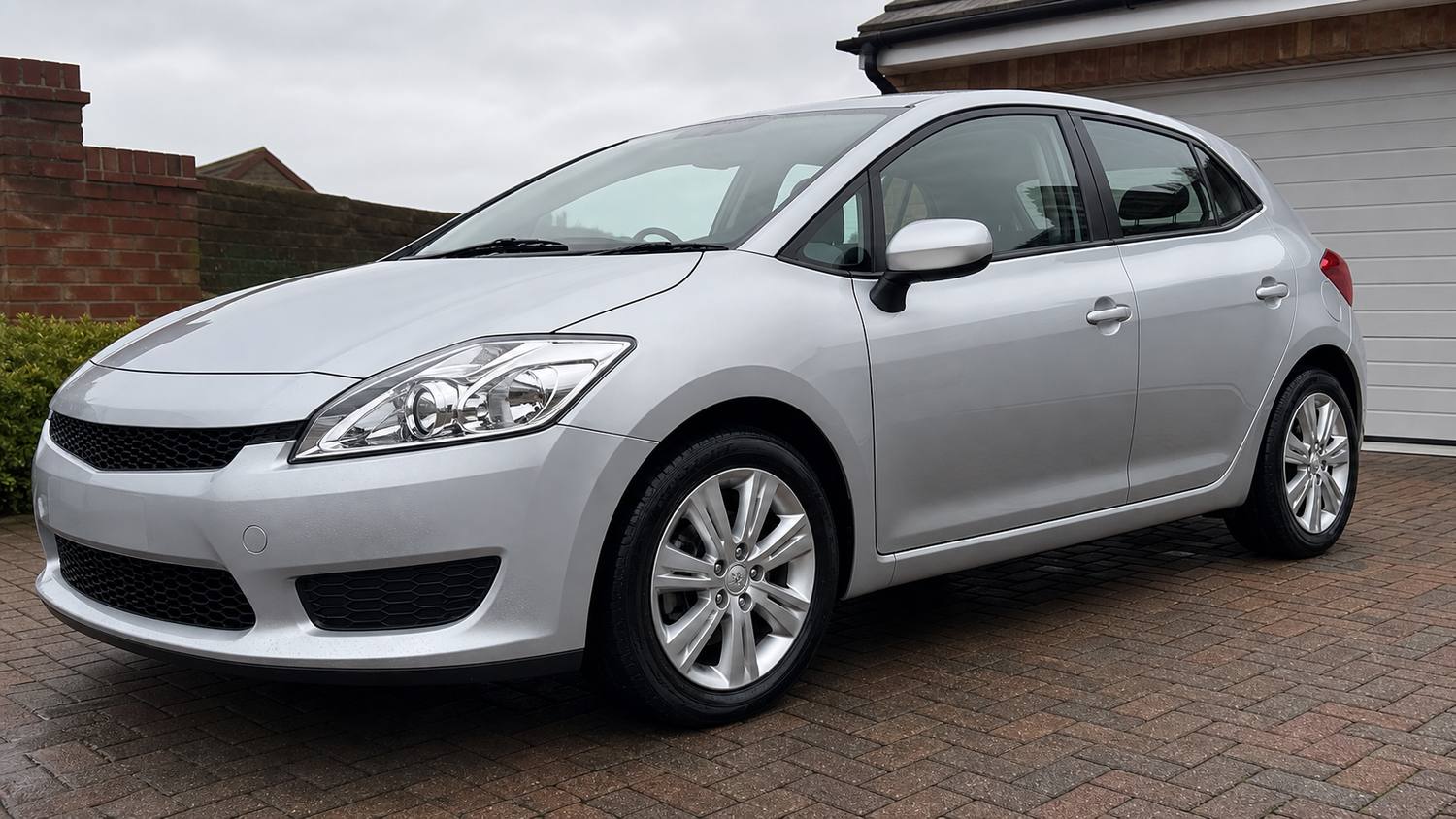 The same hatchback after a full hand wash, decontamination and seal